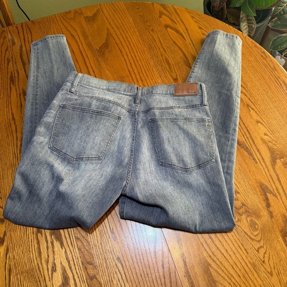 Madewell 9" High Riser Skinny Skinny Jeans Size 32T - Picture 4 of 5